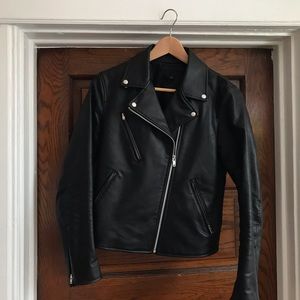 Uniqlo Faux Leather Jacket, Size S